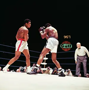 Cassius Clay and Ernie Terrell Boxing