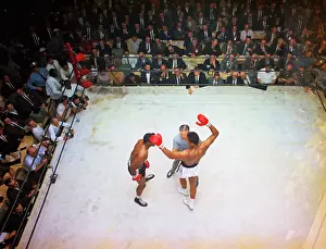 Cassius Clay Fighting Floyd Patterson