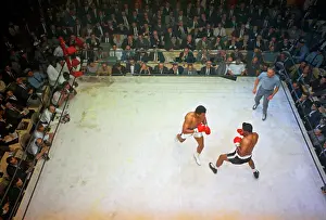 Cassius Clay Fighting Floyd Patterson