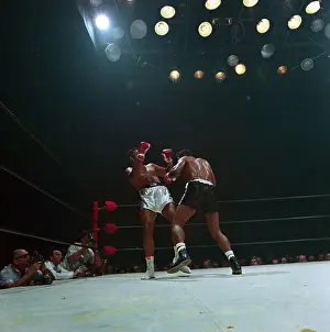 Cassius Clay Fighting Floyd Patterson