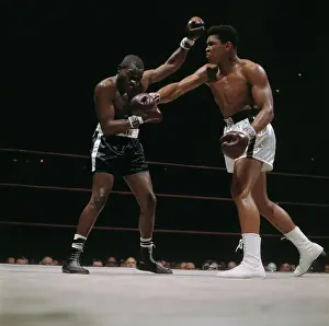 Fist Fight Prints: Cassius Clay Hitting Doug Jones During Fight