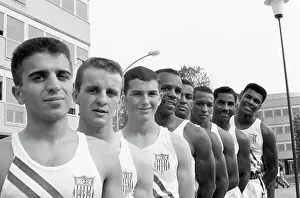 1960 Olympic Games Rome Prints: Cassius Clay with Olympic Boxing Teammates