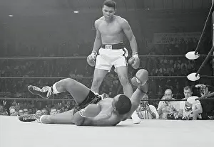 Lewiston Prints: Cassius Clay and Sonny Liston