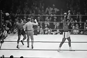 Cassius Clay Waving to Spectators