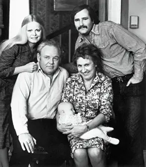 Grandmother Prints: The Cast of All In The Family