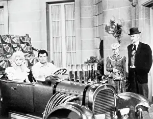 Grandmother Prints: Cast of The Beverly Hillbillies Posing on Set