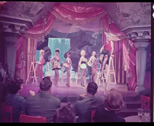 Cast of The Blue Angel During Scene