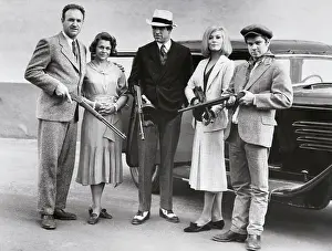 Cast of Bonnie and Clyde in Publicity Shot