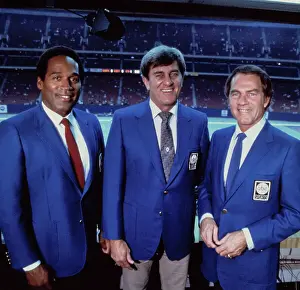 Simpson Prints: Cast of NFL Monday Night Football
