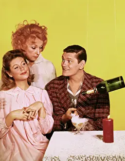 Champagne Prints: Cast from Television Show Bewitched