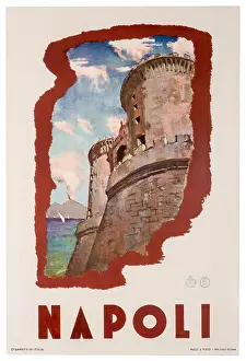Gado Posters Prints: Castel Nuovo Naples Poster