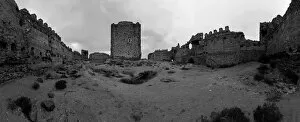 Images Dated 4th September 2017: Castillo Almonacid - abandoned historic fortress (Castell) in Spain