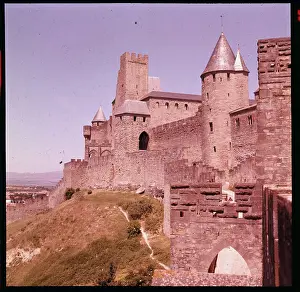 Carcassonne Prints: Castle on Hill