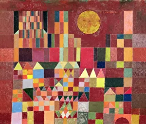 Castle and Sun, 1928 (no 201) (oil on canvas)