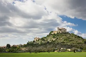 Balearics Prints: Castle in the town of Arta, Majorca, Spain, Europe