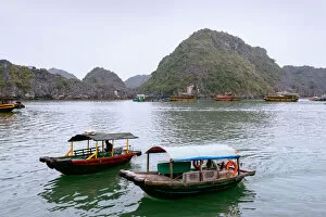 Images Dated 20th January 2016: Cat Ba fishing port