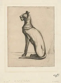 Egyptian Prints: A cat of Bubastis