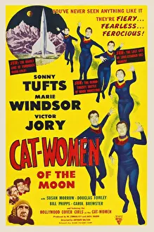Science Fiction Prints: Cat-Women of the Moon
