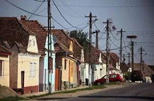 No One Collection: Cata Village, Katzendorf, Brasov County, Transylvania, Romania