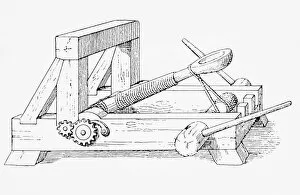 Images Dated 7th February 2007: Catapult, unarmed