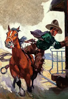 Pulp Prints: Catching the Train