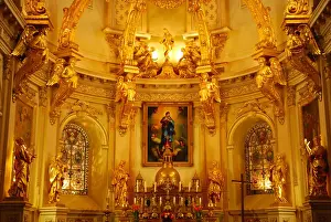 Quebec City Prints: Cathedral Basilica Notre Dame Quebec City