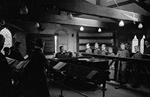 Musical Instru Prints: Cathedral Choirboys