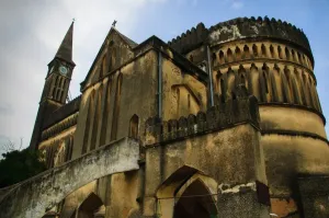 Zanzibar Prints: Cathedral of Christ Church on the Grounds of the Original Slave Market