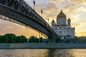 Images Dated 14th July 2018: Cathedral of Christ the Saviour, Moscow, Russia