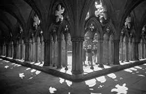 Architectural Prints: Cathedral Cloisters