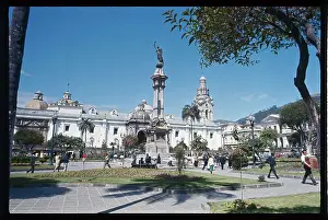 Quito Prints: Cathedral in Ecuador