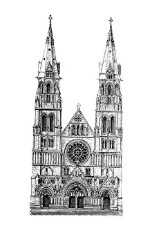 Stained Glass Prints: Cathedral of the Immaculate Conception in Albany, New York