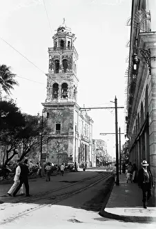 Veracruz Prints: Cathedral in Mexico