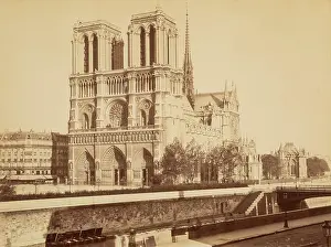 The Cathedral at Notre Dame, Albumen