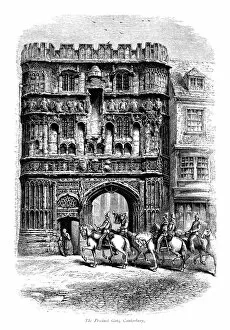 Images Dated 19th July 2011: The Cathedral Precinct Gate, Canterbury