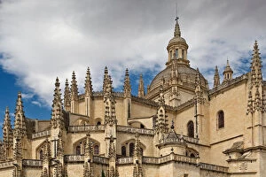 Images Dated 22nd June 2015: The cathedral of Segovia, Spain