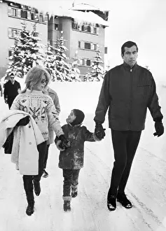 Catherine Deneuve, Roger Vadim, and His Daughter Nathalie