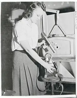 Schenectady Prints: Catherine Ferguson Studying Metals