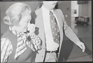 Disappointment Prints: Catherine Hearst Crying While Leaving Patricia Hearst Trial