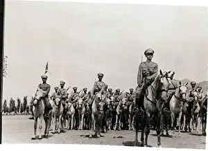 Cadet Prints: Cavalry Cadets on Horseback