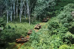 Cavalry Troops Entering Saigon
