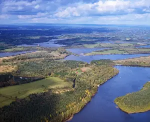Co Cavan, Lough Oughter, Killykeen Forest Park, Ireland