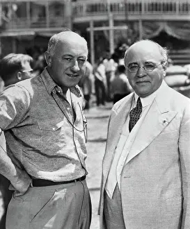 Socialist Prints: Cecil B DeMille and Albert Sarraut