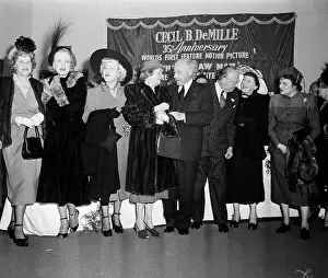 Lasky Prints: Cecil B. DeMille Attending His Honor Celebration