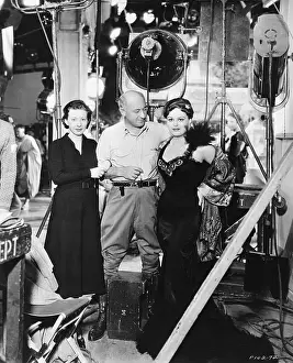 Cecil B Prints: Cecil B. DeMille With Daughters