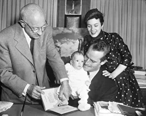 Contract Prints: Cecil B. Demille with the Hestons