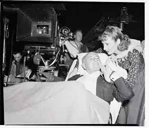 Injury Prints: Cecil B. DeMille in Stretcher