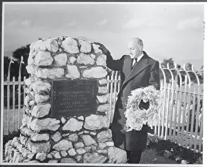 Denver Prints: Cecil B. Demille Visiting Buffalo Bill's Grave