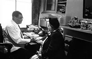 Cecil Belfield Clarke With A Patient