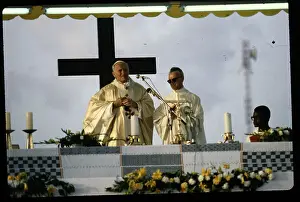 Celebrating Mass in Ivory Coast